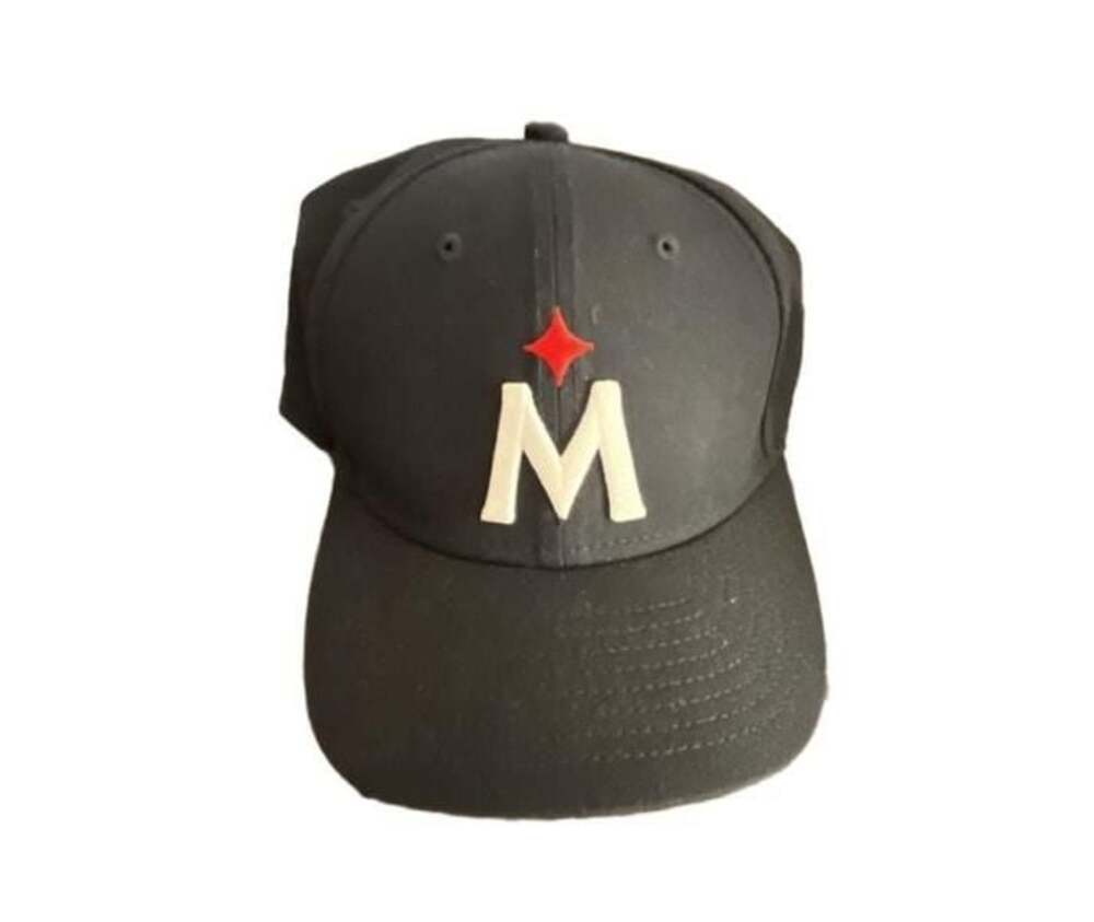 New Era Minnesota Twins 9FORTY Snapback Hat Navy with M Logo